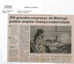 ACIM Clipping Fevereiro 2010