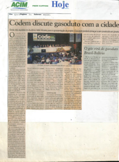 ACIM Clipping Outubro 2000