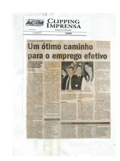 ACIM Clipping Maio 2011