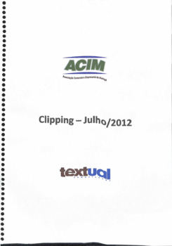 ACIM Clipping Julho 2012