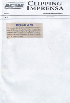 ACIM Clipping Agosto 2013