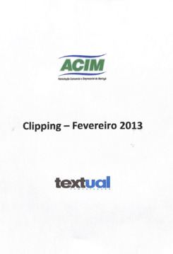 ACIM Clipping Fevereiro 2013