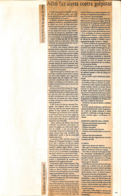 ACIM Clipping Agosto 1990