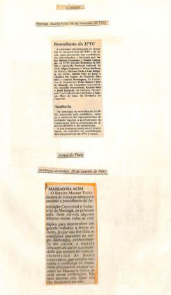 ACIM Clipping ACIM Fevereiro 1992