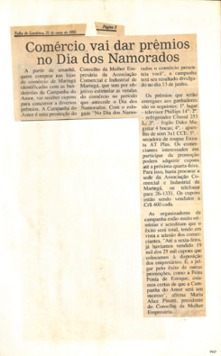 ACIM Clipping ACIM Maio 1992