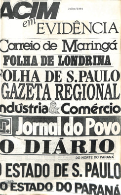 ACIM Clipping ACIM Julho 1994