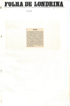 ACIM Clipping ACIM Outubro 1995