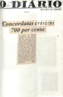 ACIM Clipping ACIM Fevereiro 1996