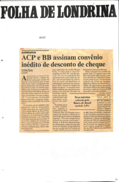 ACIM Clipping ACIM Julho 1997