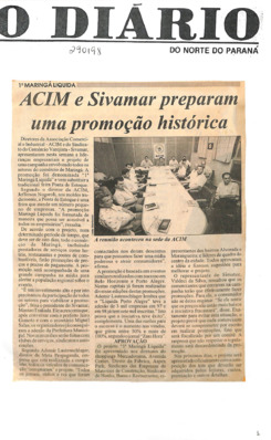 ACIM Clipping ACIM Janeiro 1998